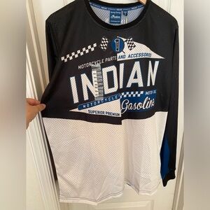 NWT Indian Motorcycle mesh shirt size M